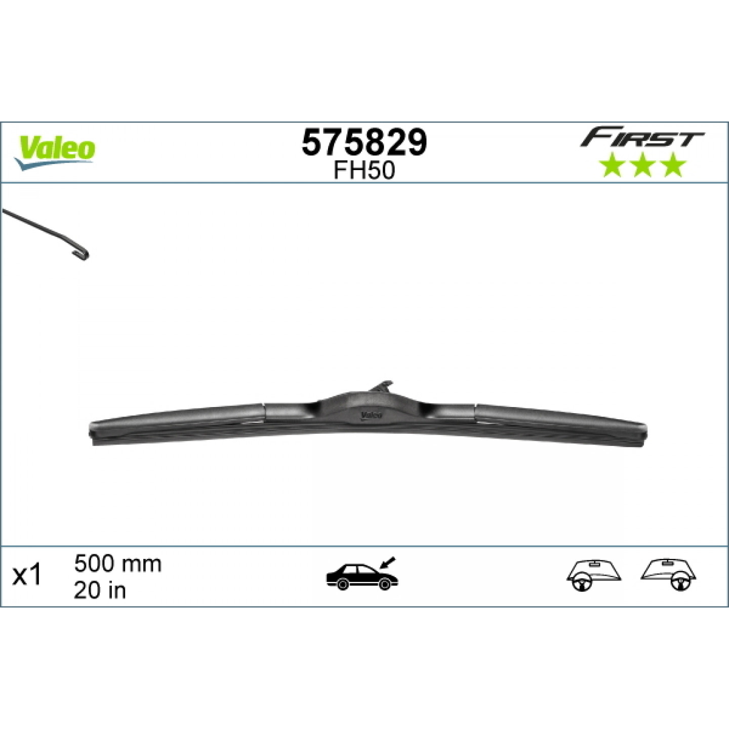 Limpiaparabrisa VALEO 575829