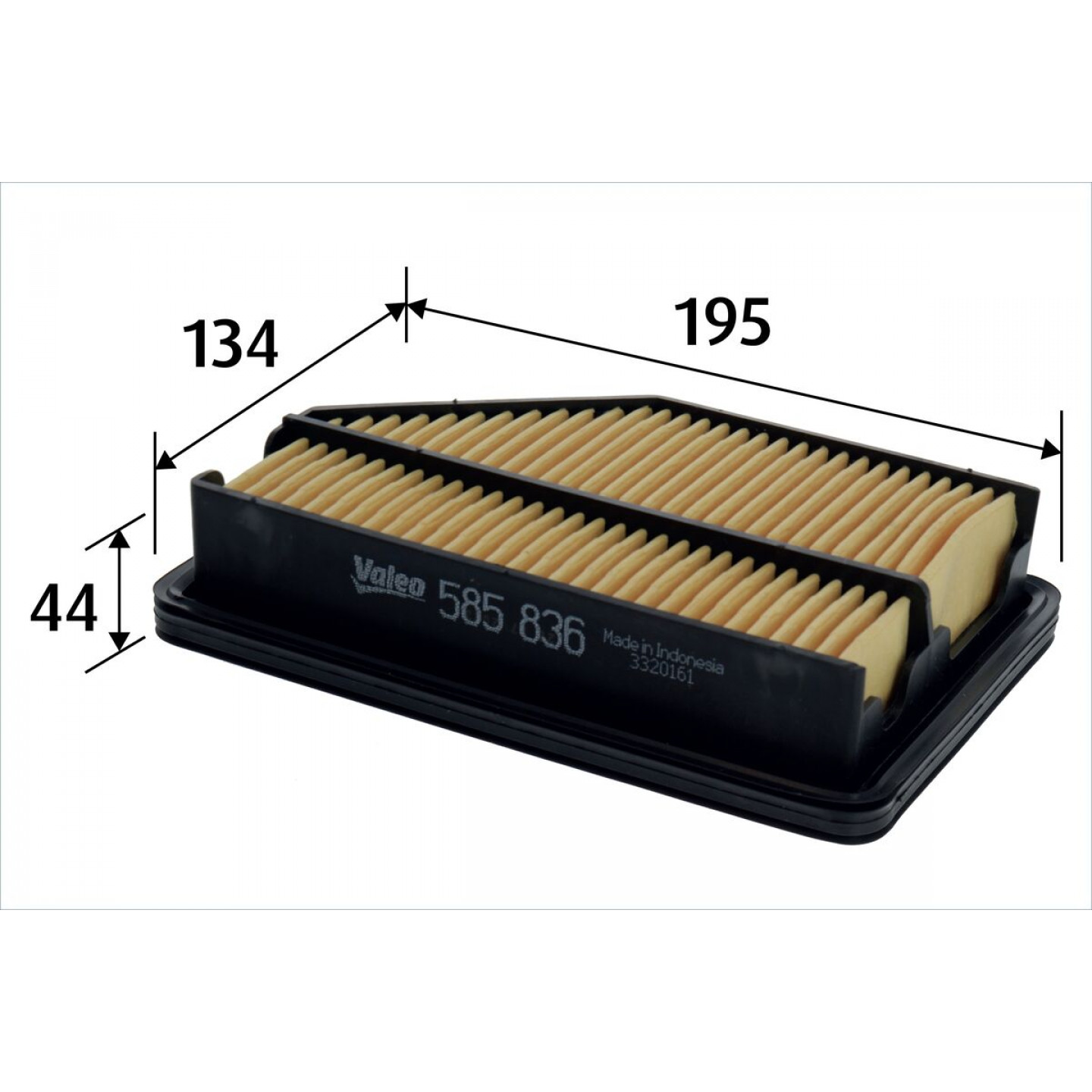 Luftfilter VALEO 585836