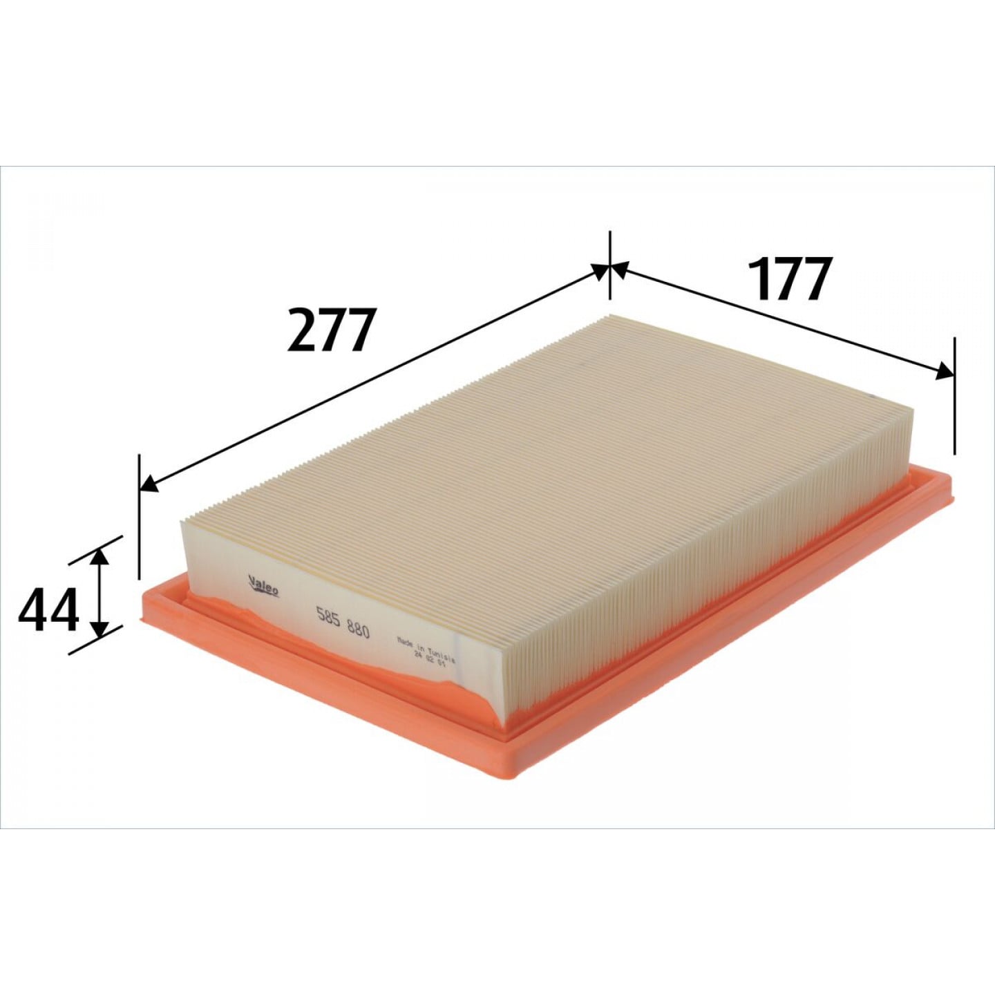 Luftfilter VALEO 585880
