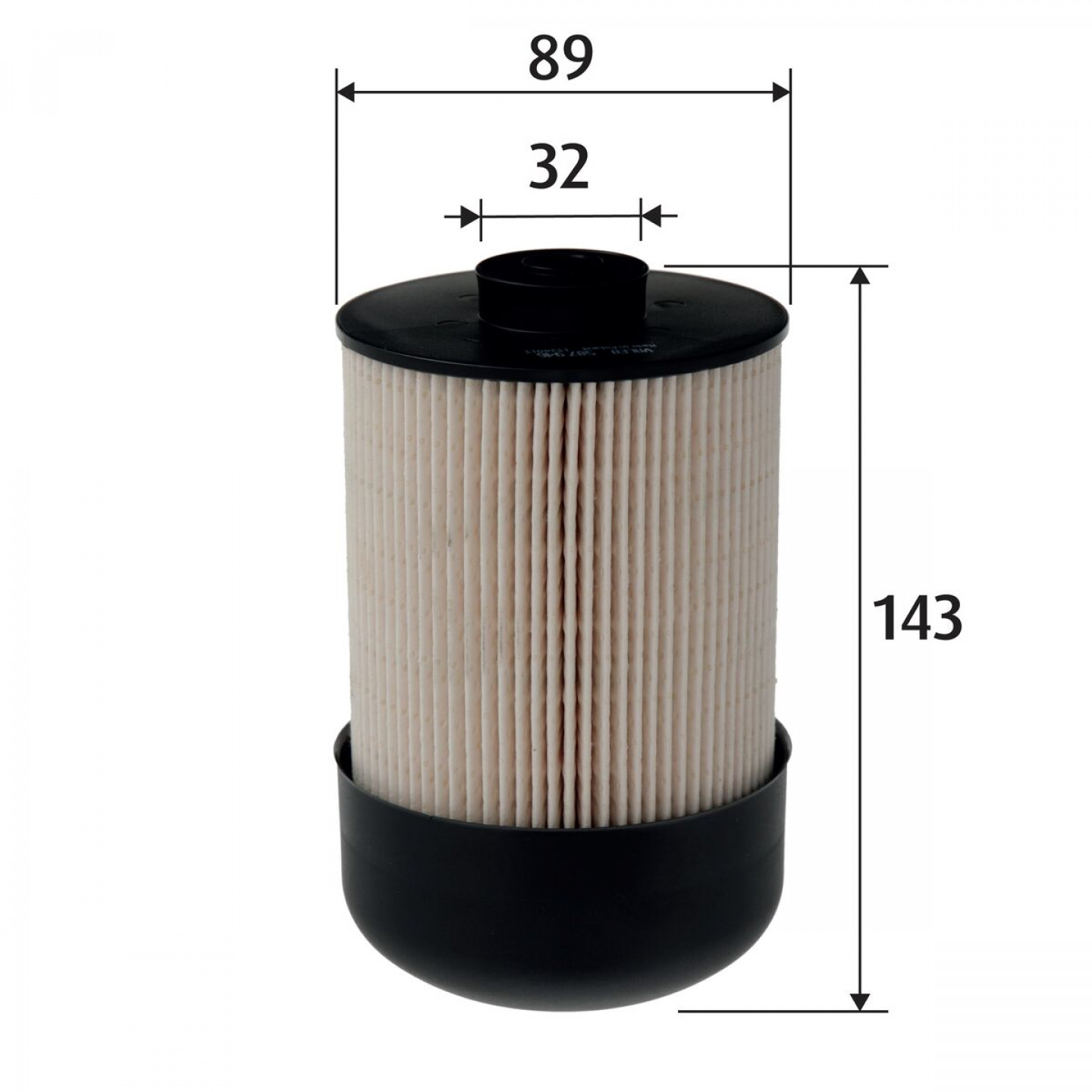 Brandstoffilter VALEO 587946