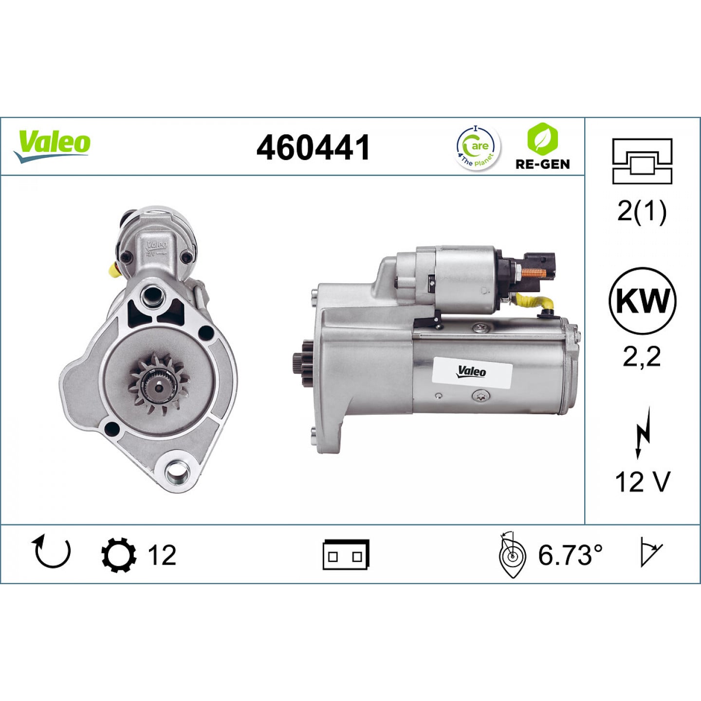 Startér VALEO 460441