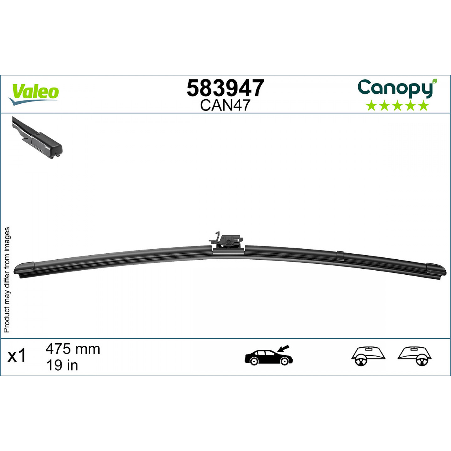Viskerblad VALEO 583947