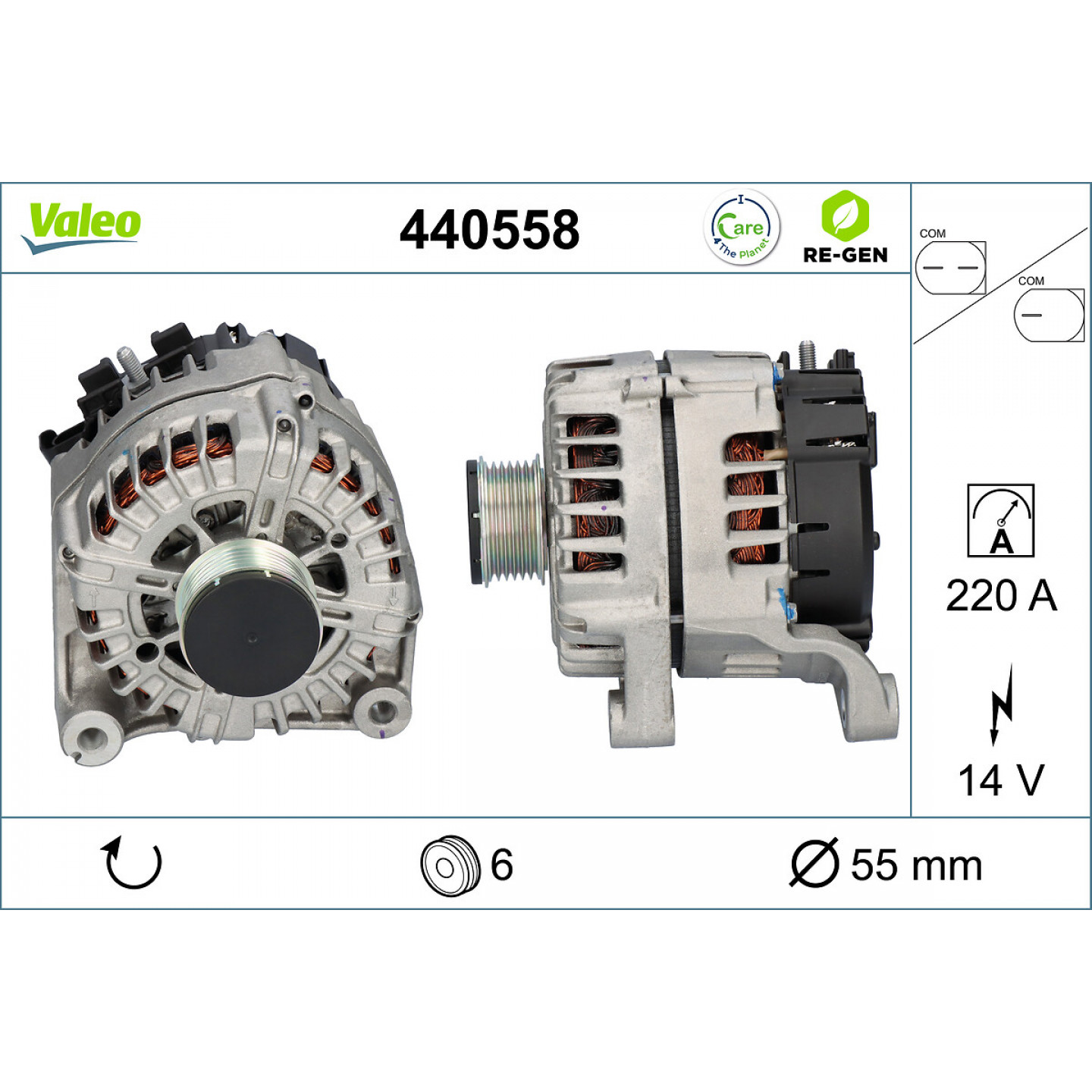 Alternatore VALEO 440558