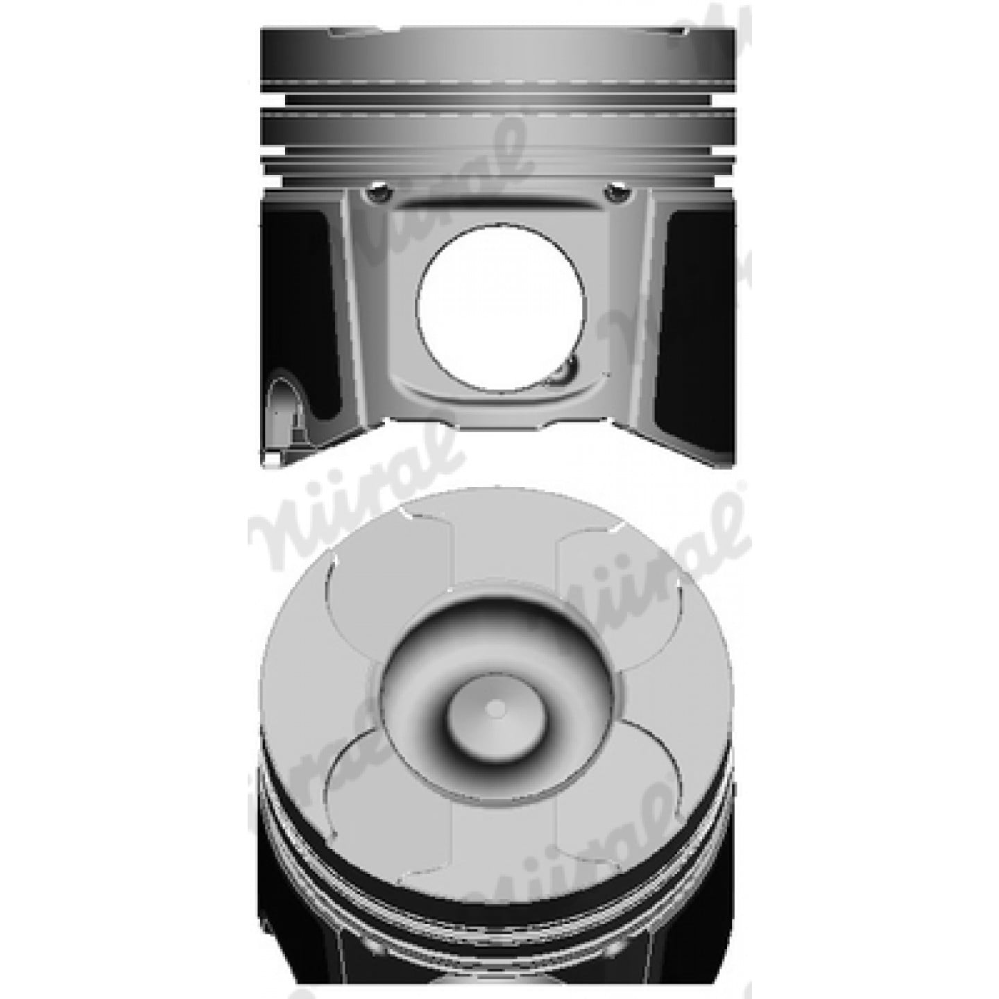 Piston NÜRAL 87-137507-10