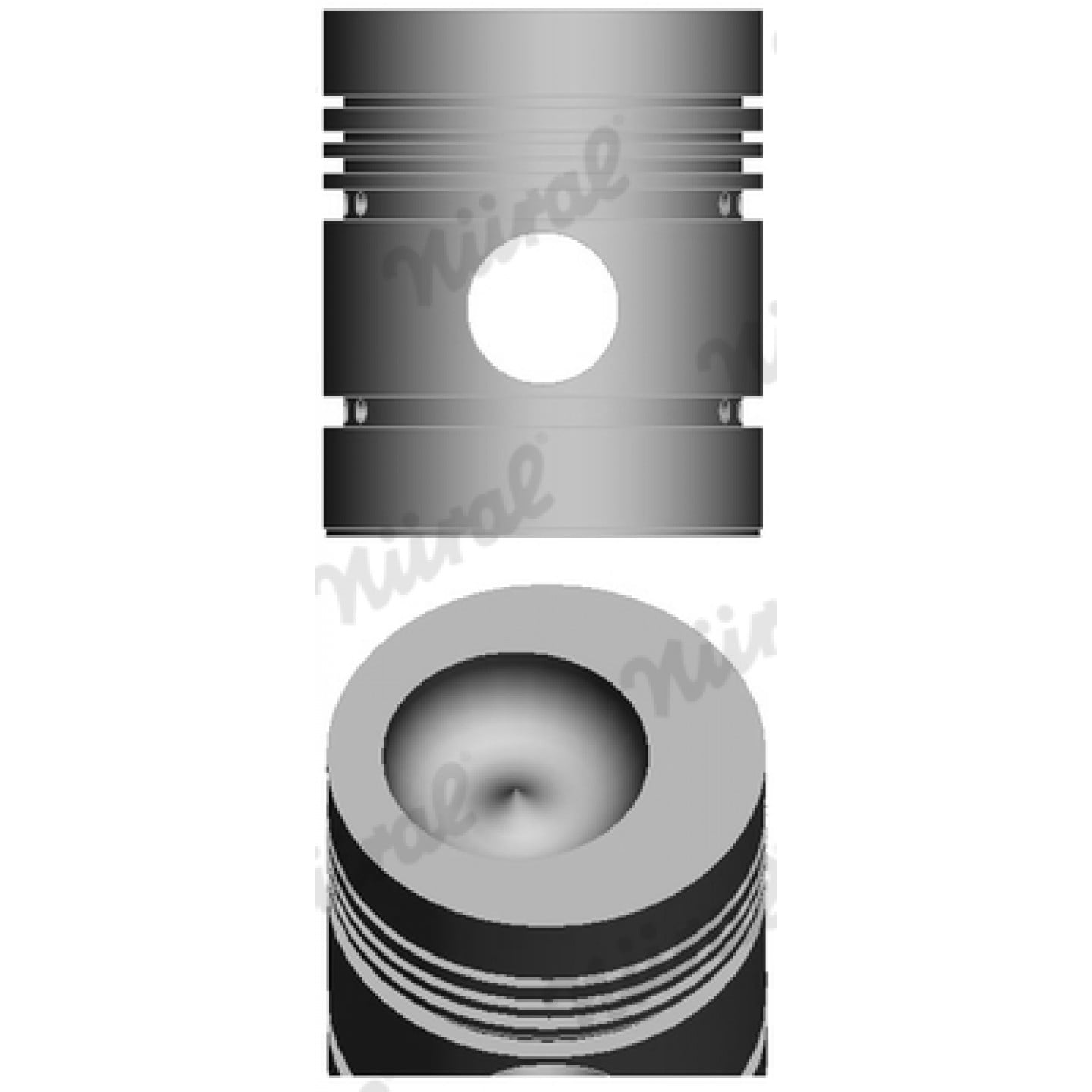 Piston NÜRAL 87-314600-10
