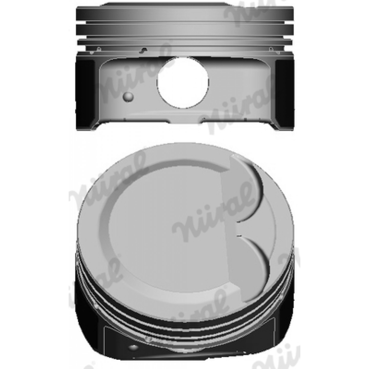 Piston NÜRAL 87-424807-00