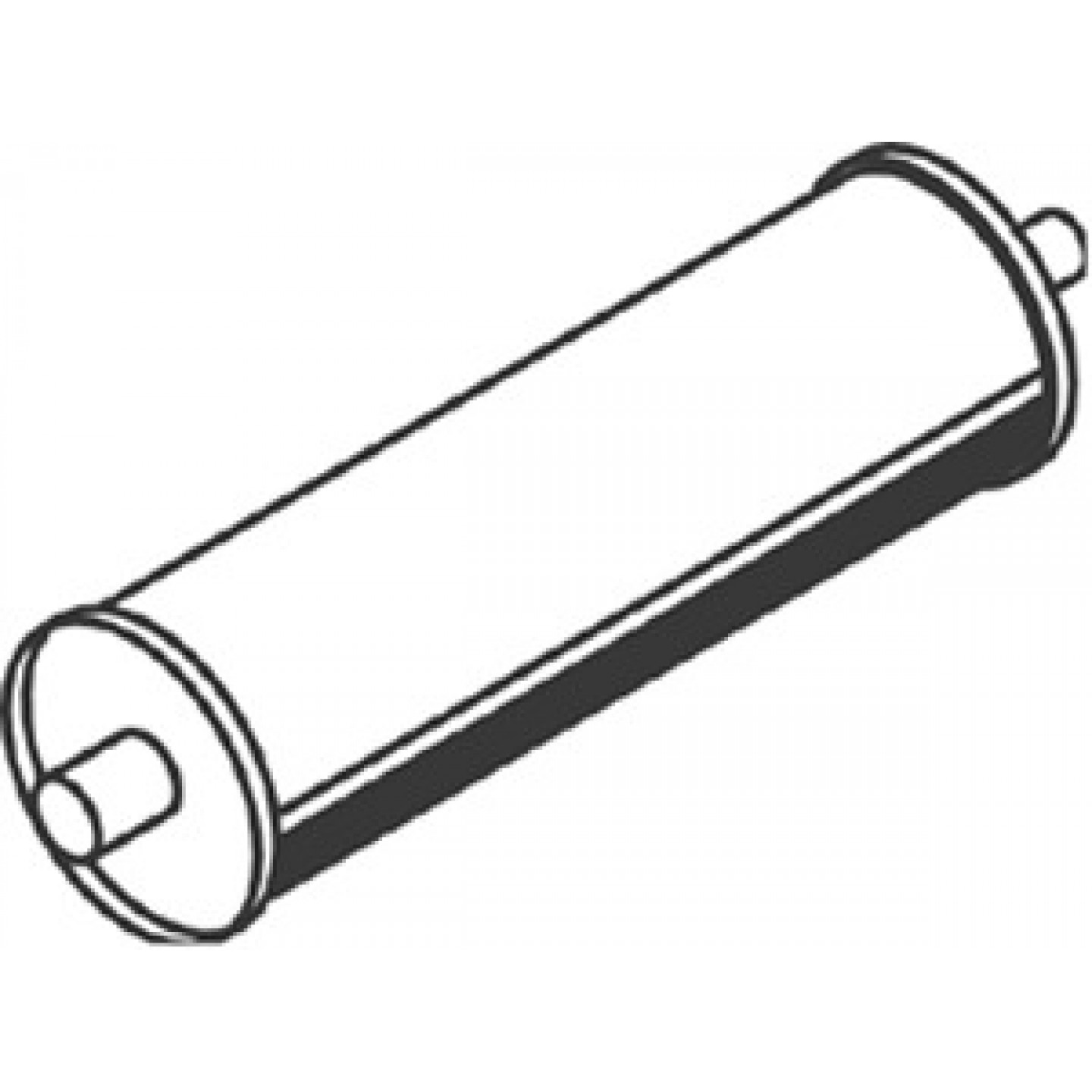 silenciador del medio DINEX 50445