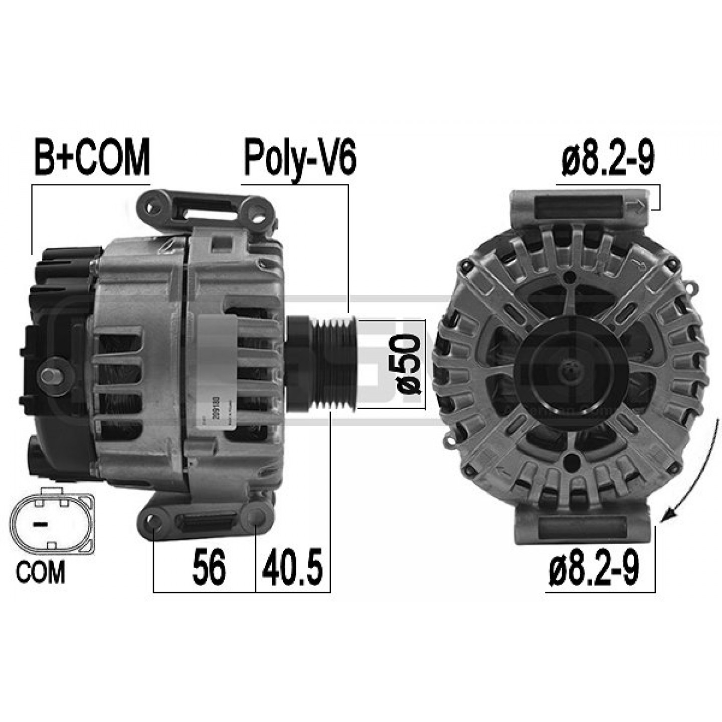 Alternador ERA 209180