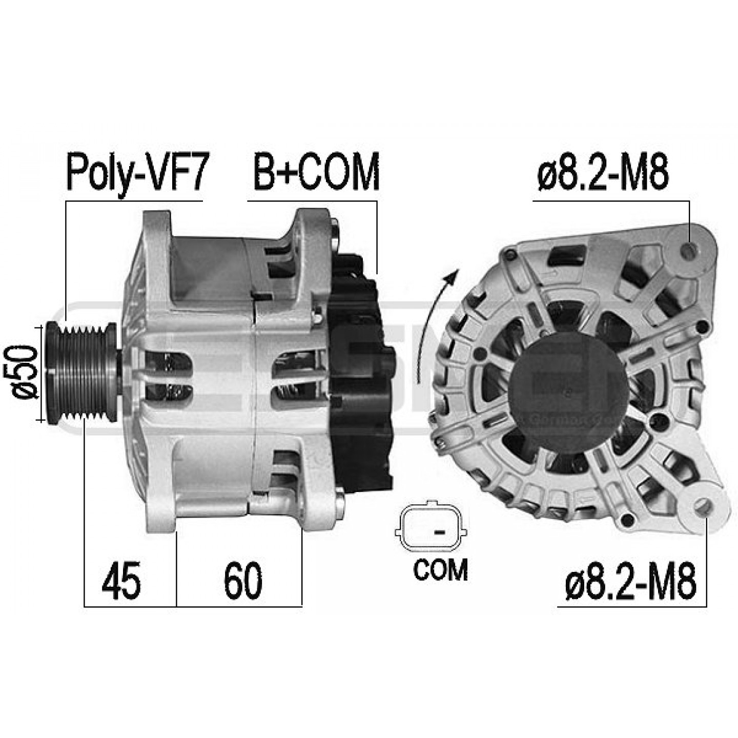 Alternador ERA 209524A