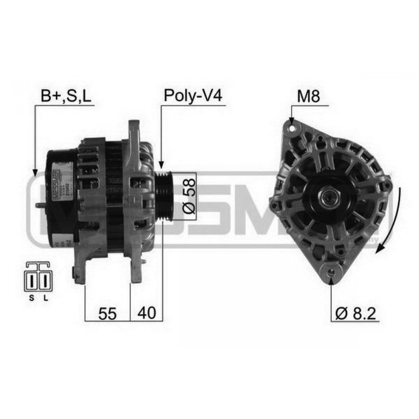 Alternador ERA 210492A
