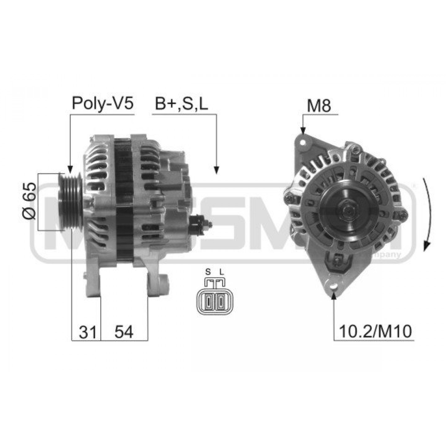 Alternador ERA 210623A