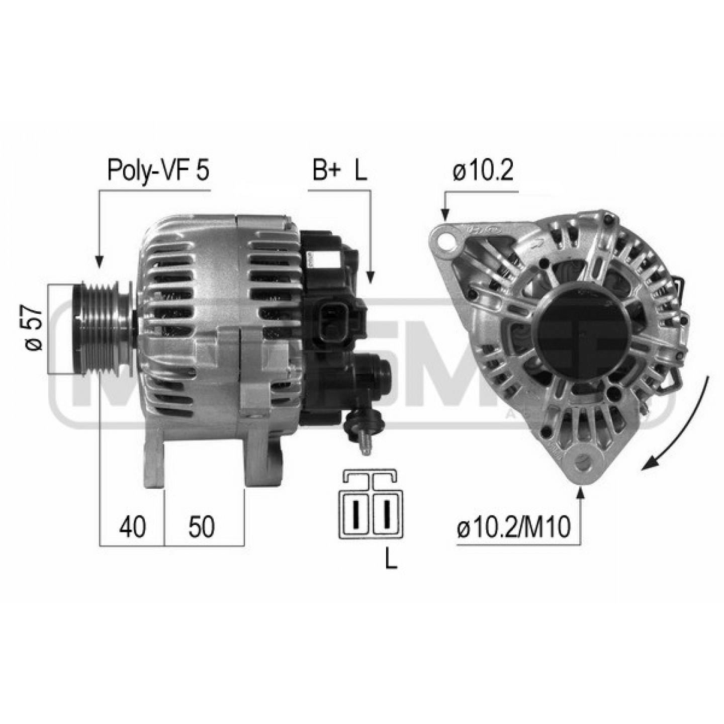 Alternador ERA 210650