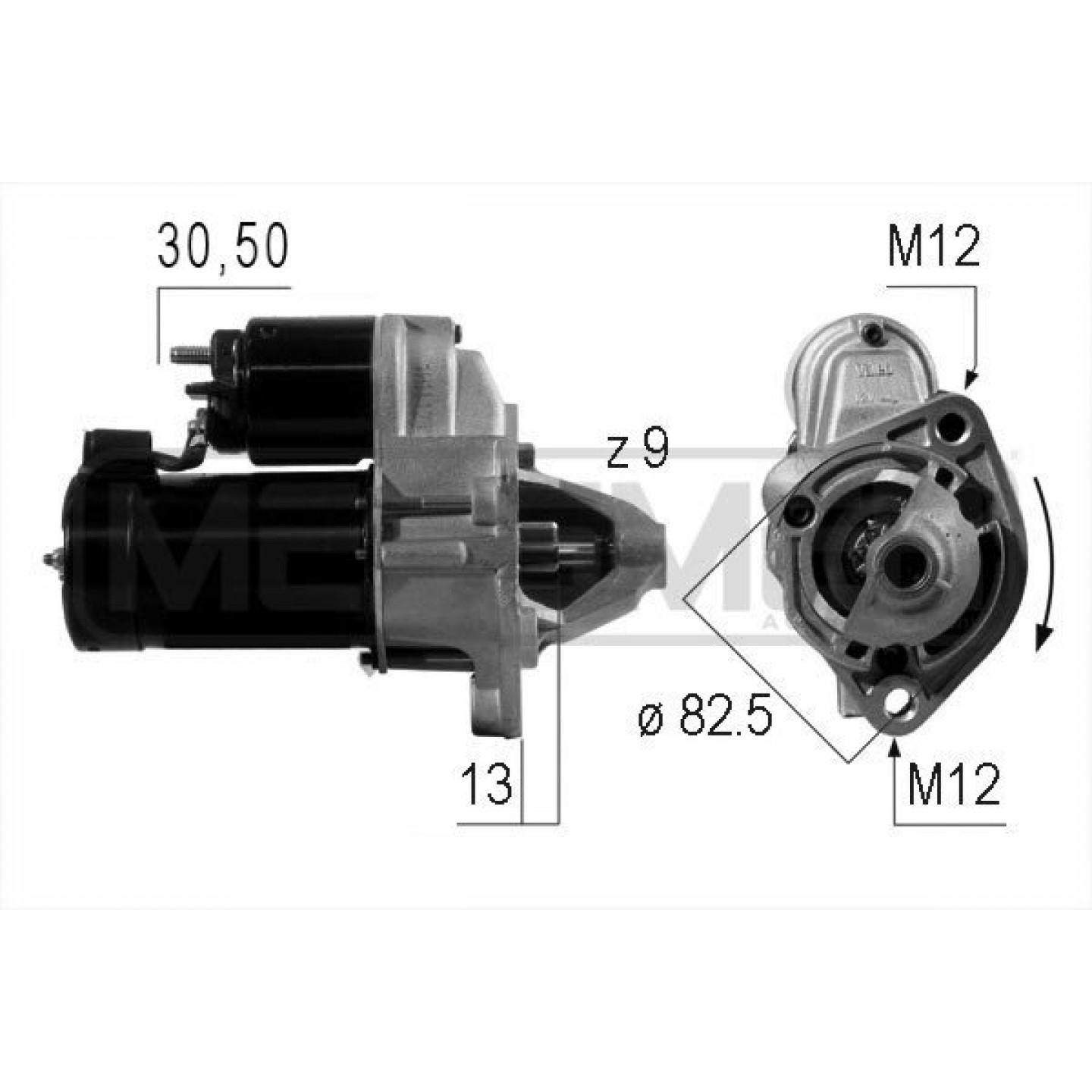 Motor de arranque ERA 220004A
