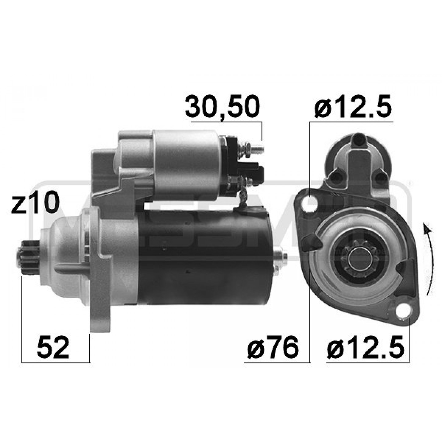 Motor de arranque ERA 220055A