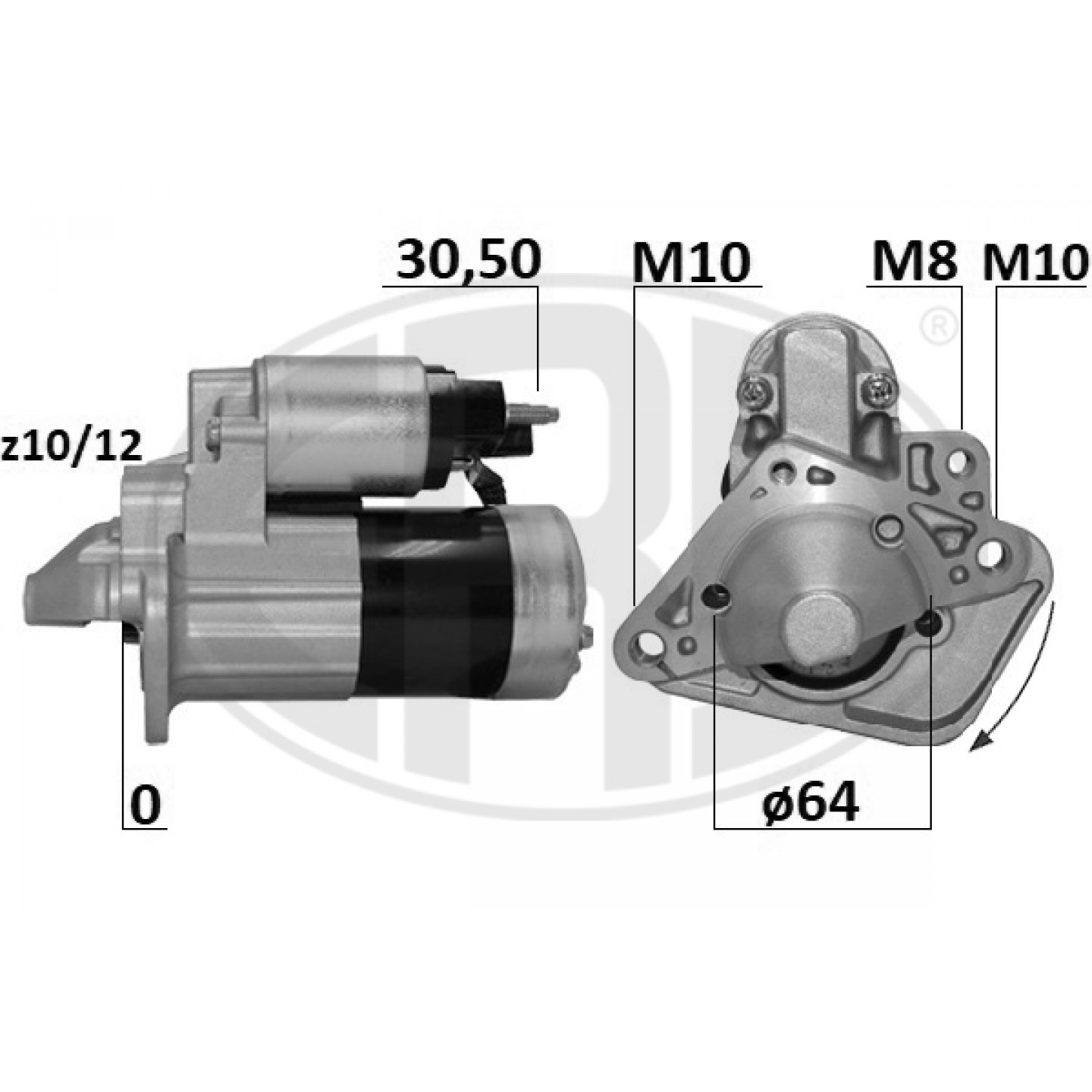 Motor de arranque ERA 220396A