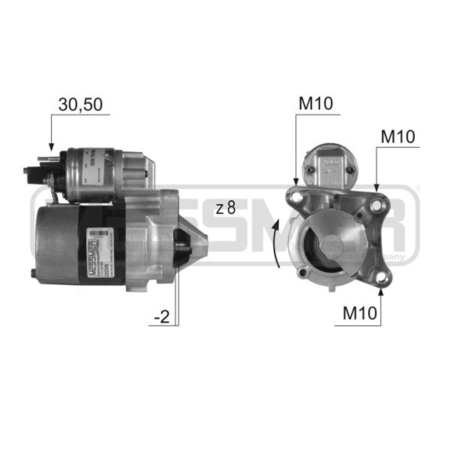 Motor de arranque ERA 220399A