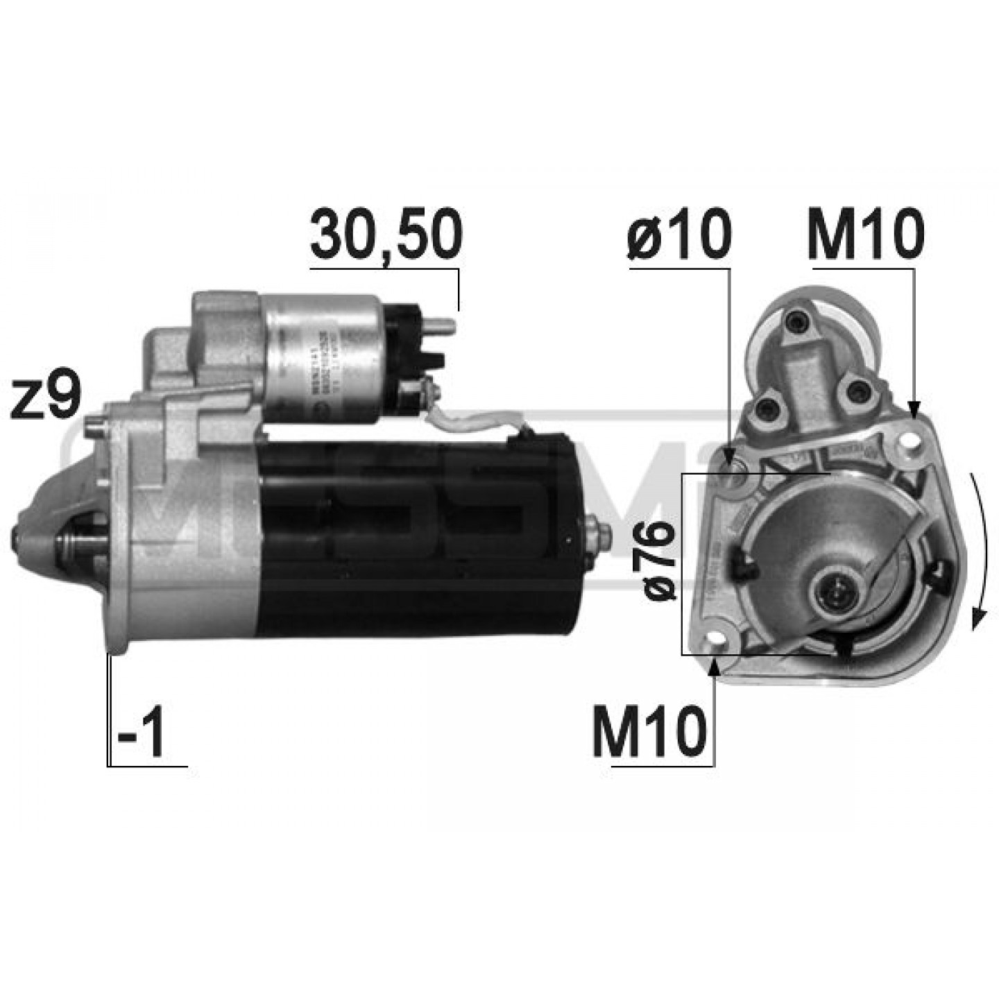 Motor de arranque ERA 220813A