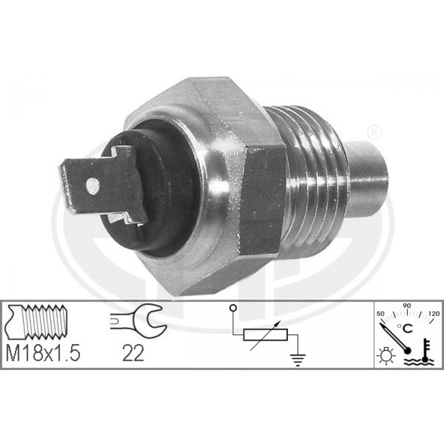 Sensor, koelvloeistoftemperatuur ERA 330531