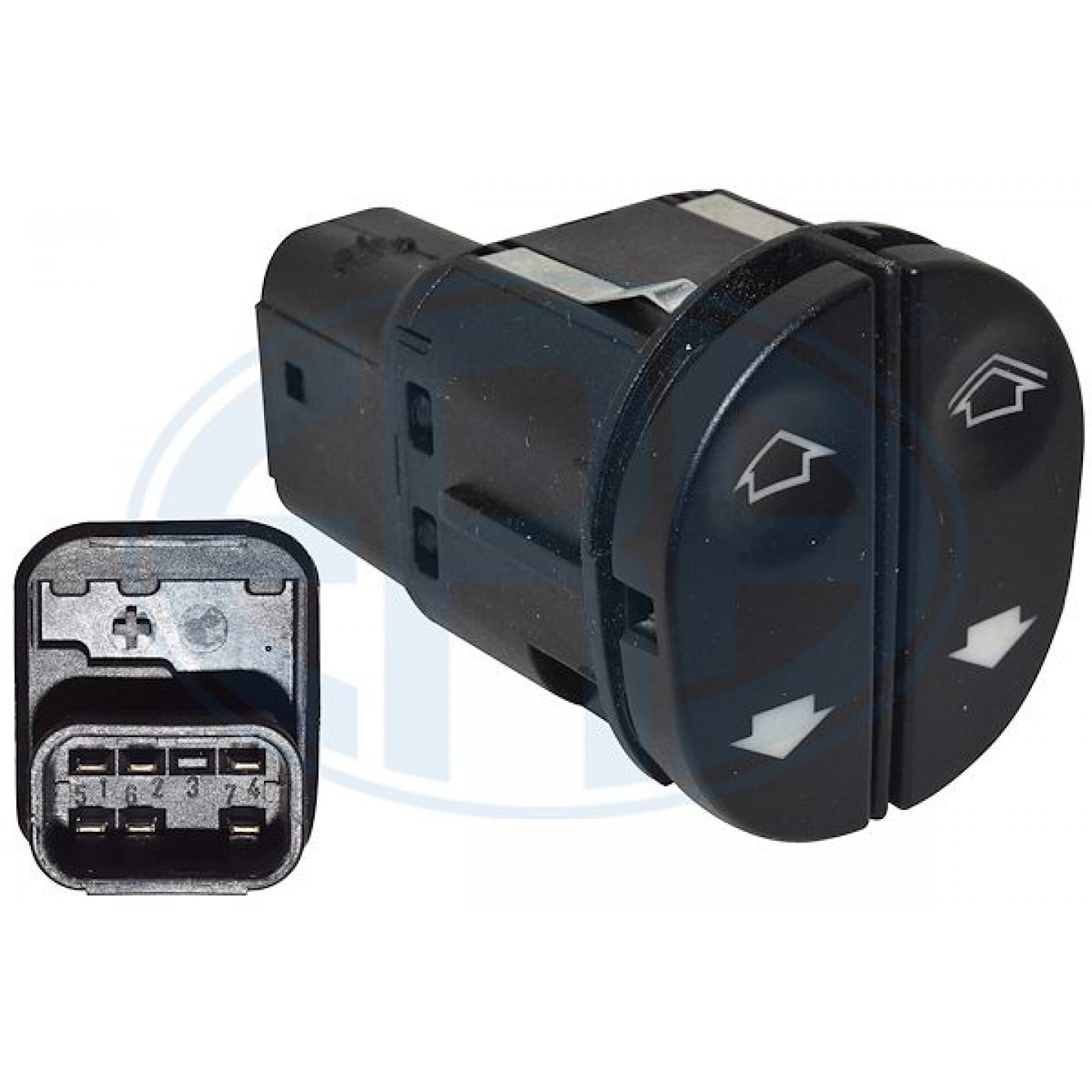 Interruttore Alzacristallo Anteriore Sinistro RIDEX 1761S0064 Per Auto Con Guida A Sinistra