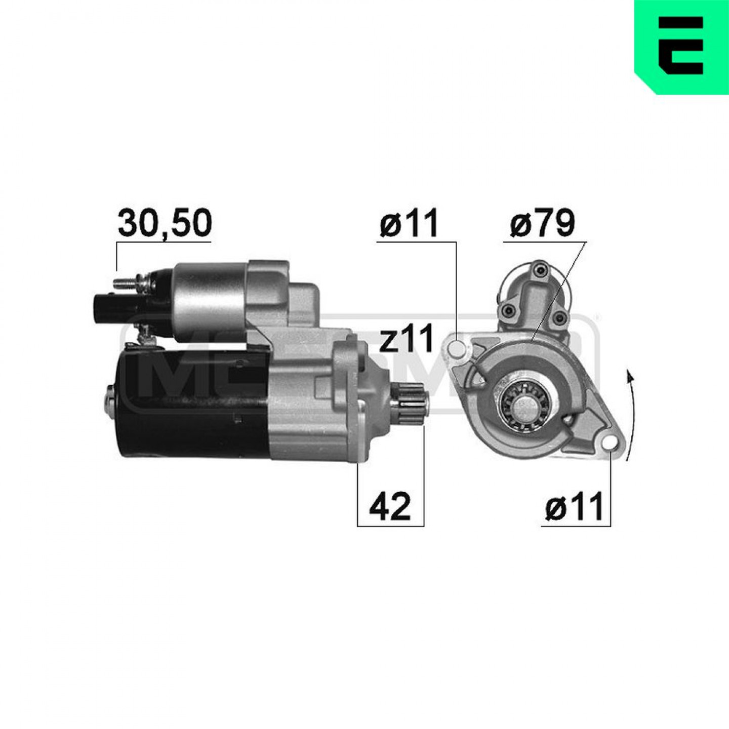 Startér ERA 220886A