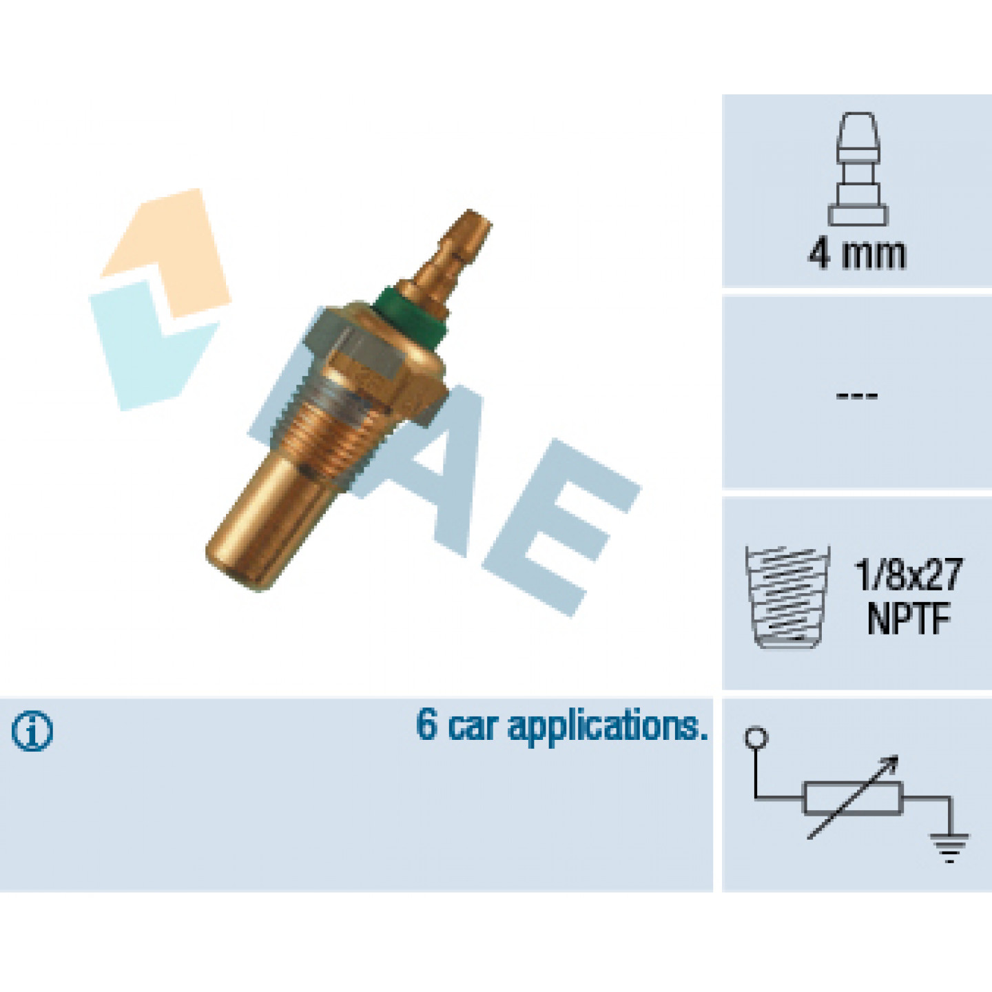Sensor, kølevæsketemp. FAE 32470