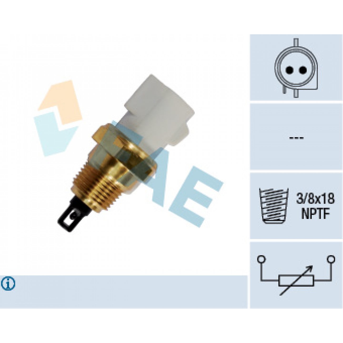 Sensor, indsugningstemp. FAE 33440