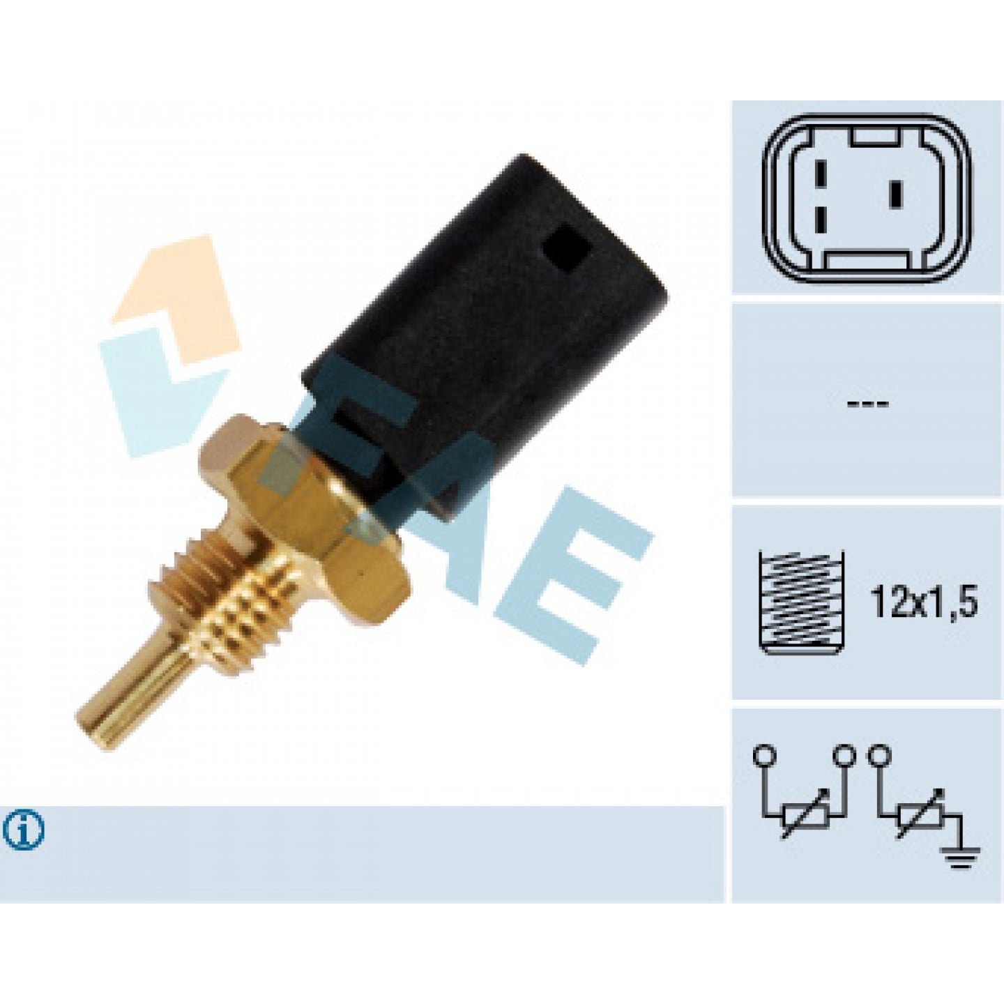 Sensor, koelvloeistoftemperatuur FAE 33724