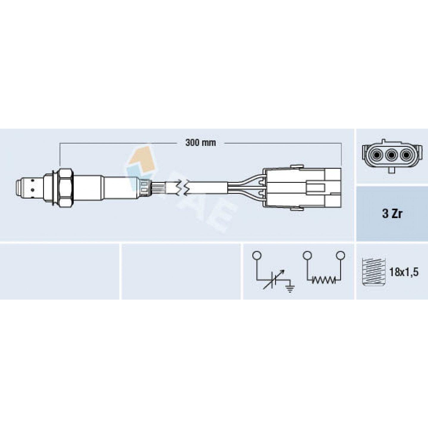 Sonda lambda FAE 77113