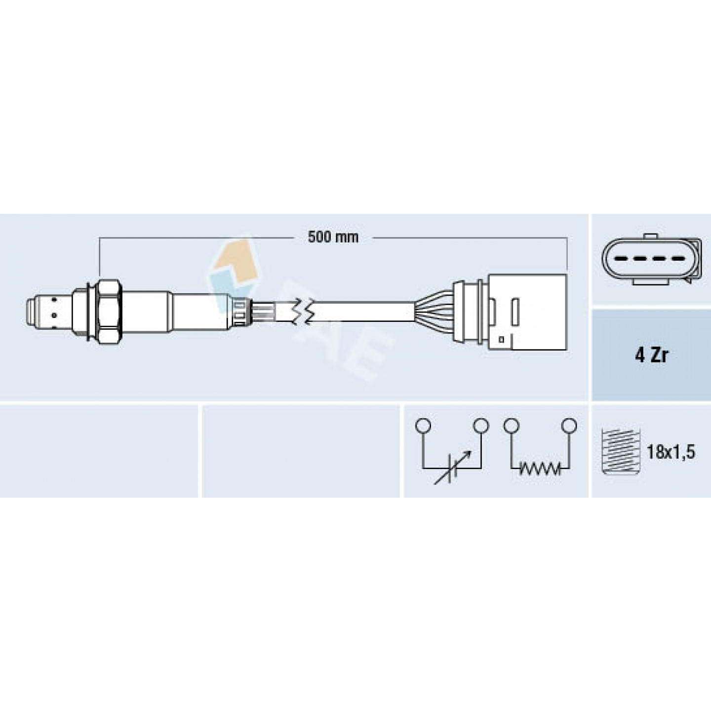 Lambda sonda FAE 77138