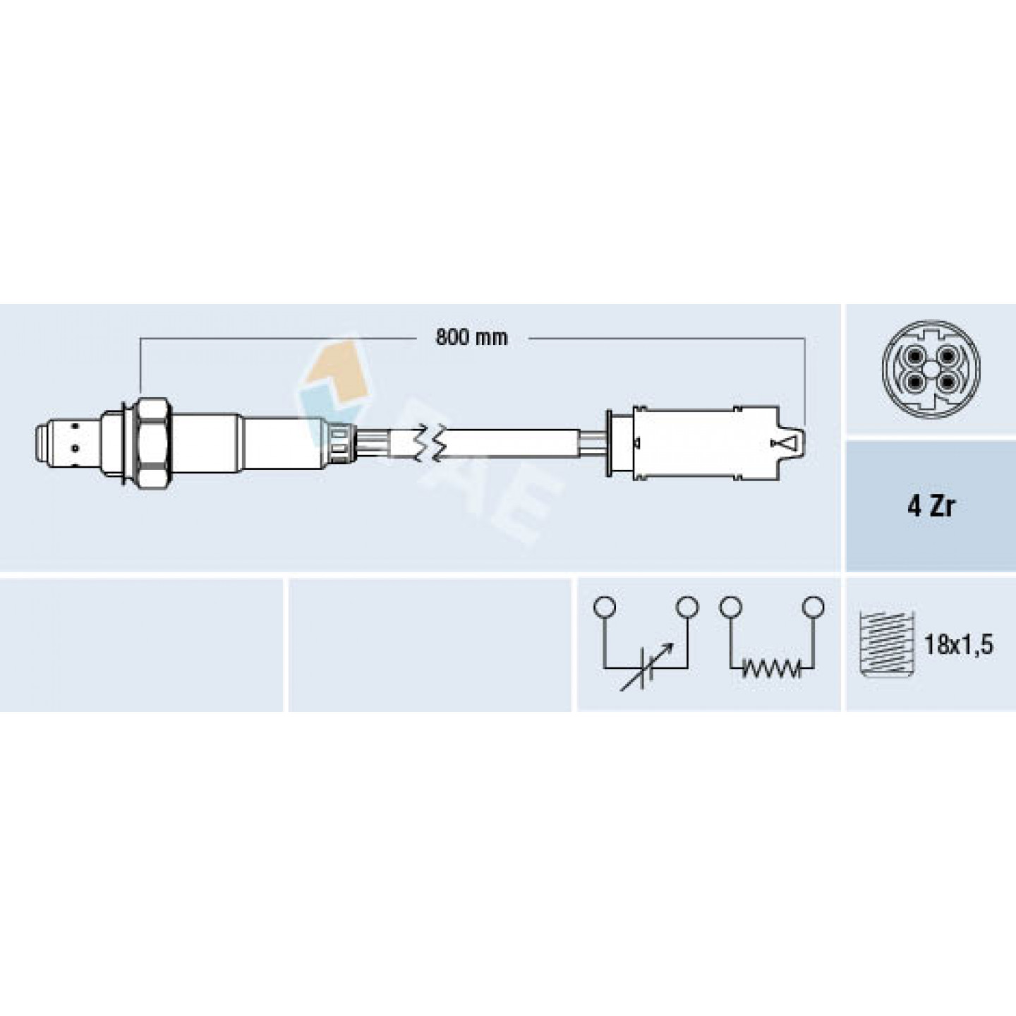 Lambda sonda FAE 77237