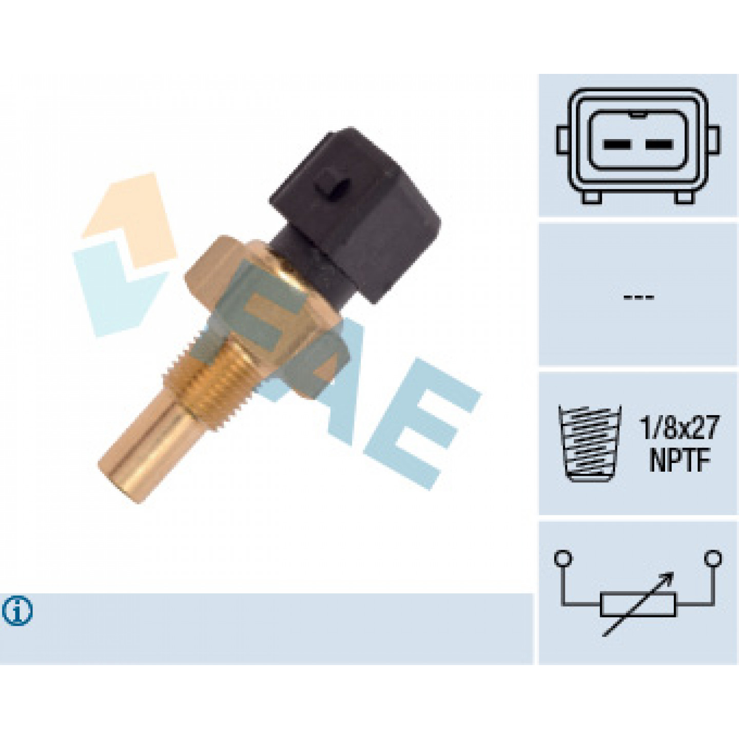 Sensor, koelvloeistoftemperatuur FAE 33830