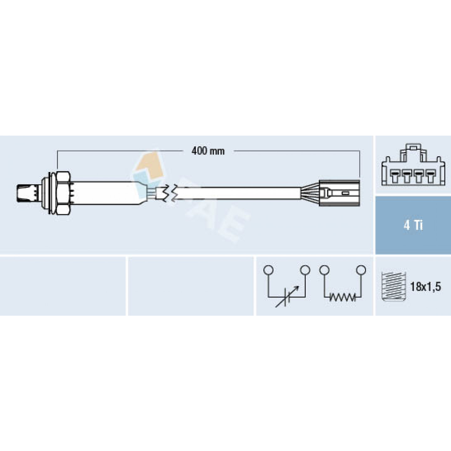 Sonda lambda FAE 77357