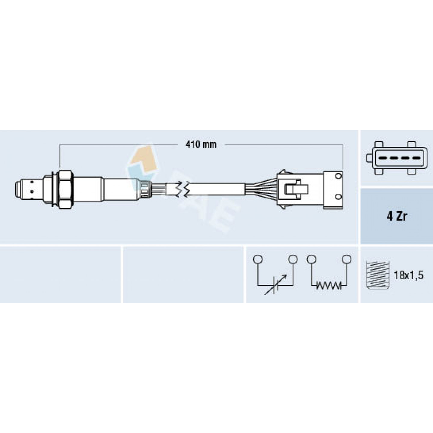 Sonda lambda FAE 77432