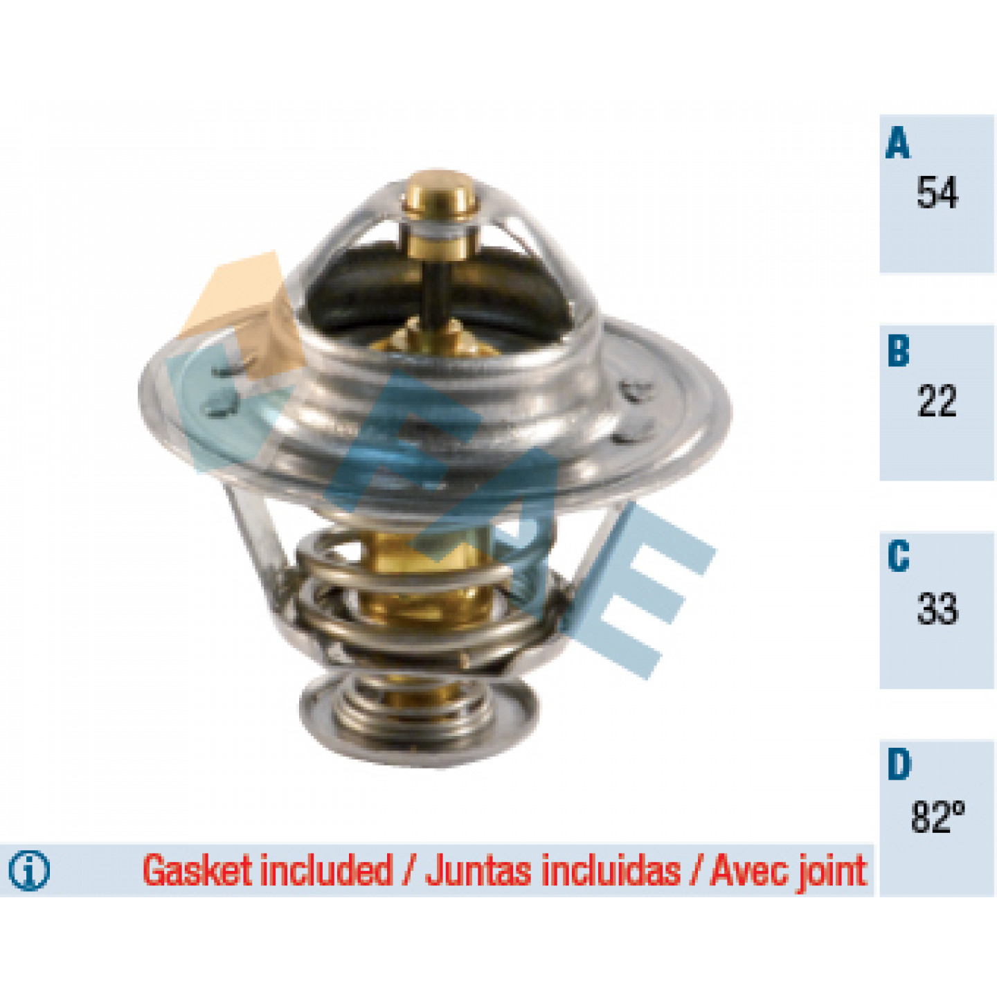 Termostat, chladivo FAE 5304182