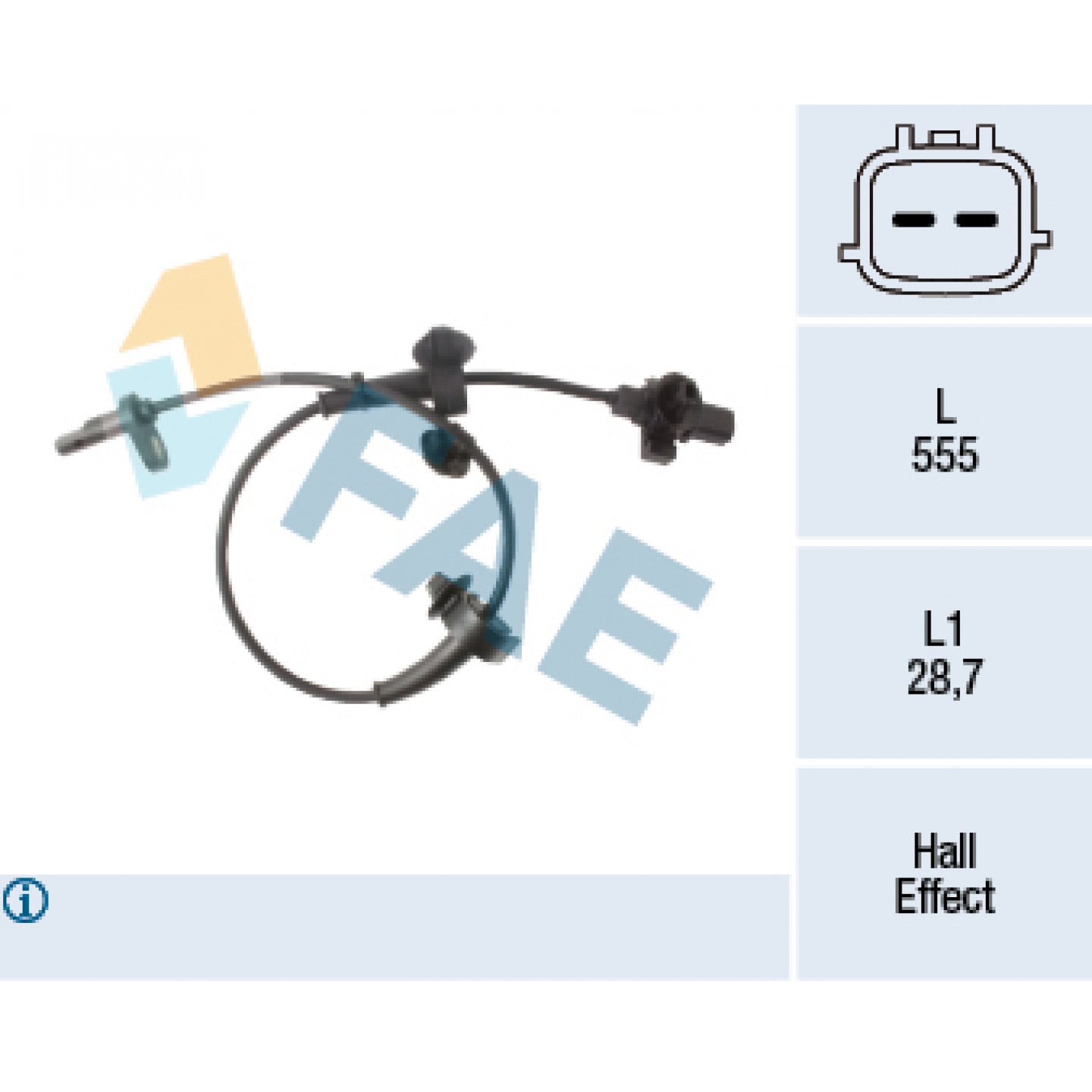 ABS Sensor FAE 78491