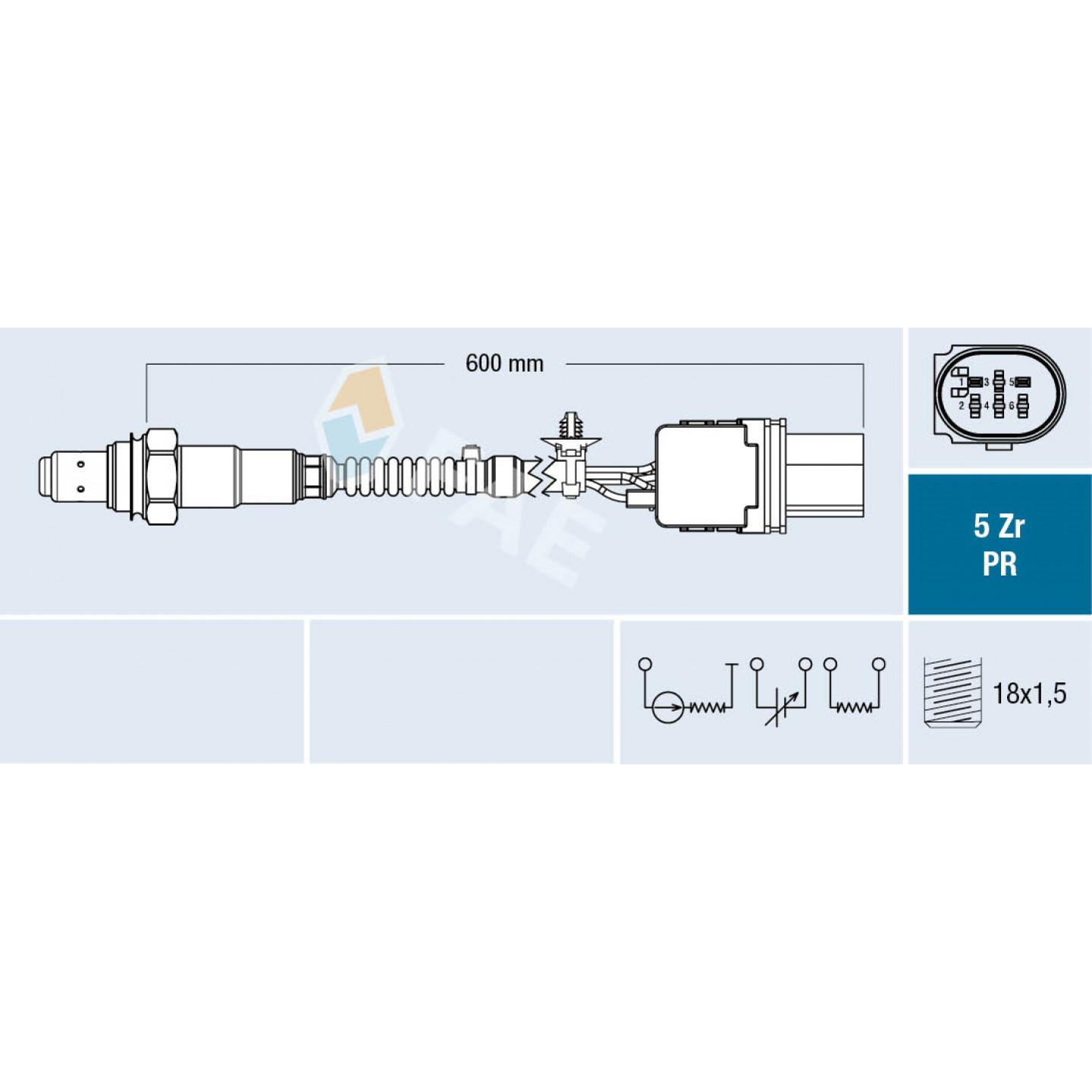 Lambda sonda FAE 75159