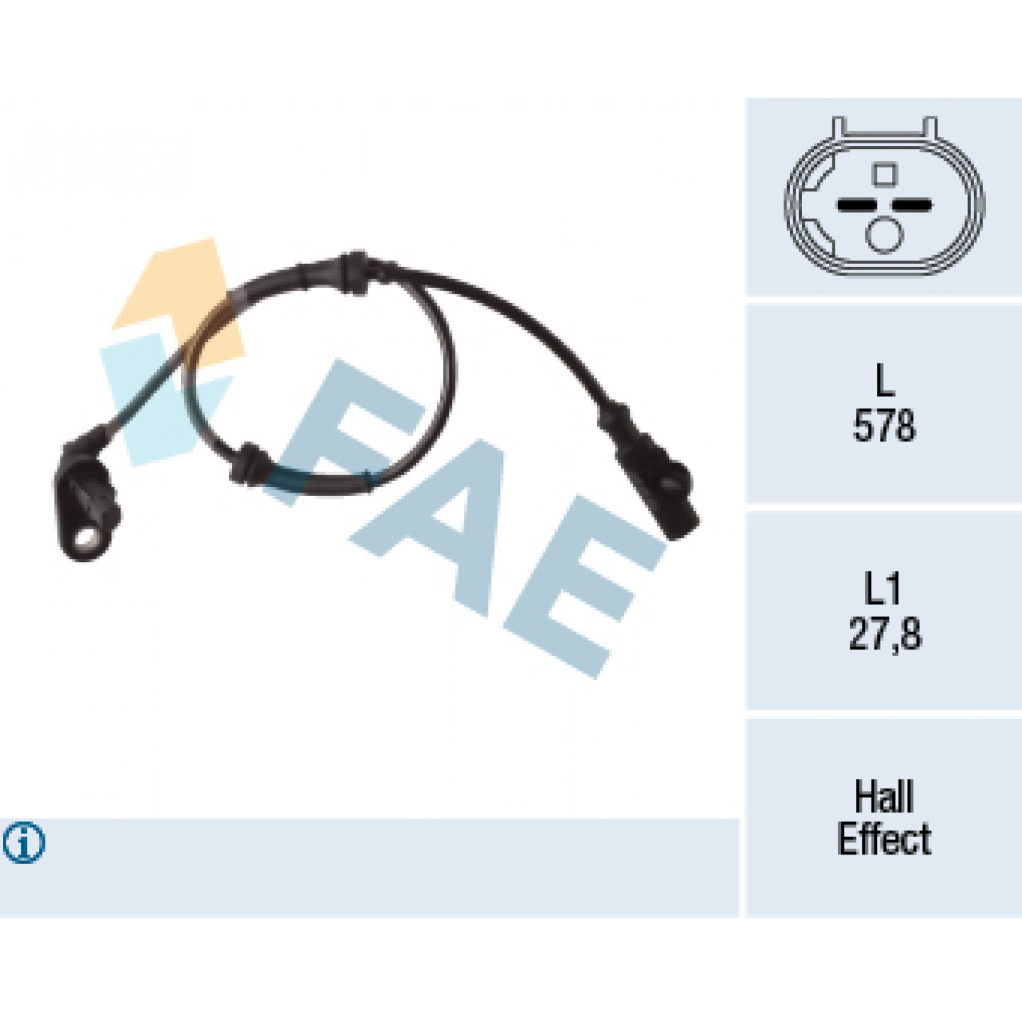 ABS Sensor FAE 78276