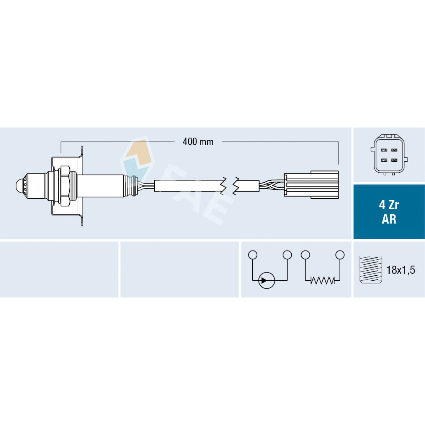 Sonda lambda FAE 75613