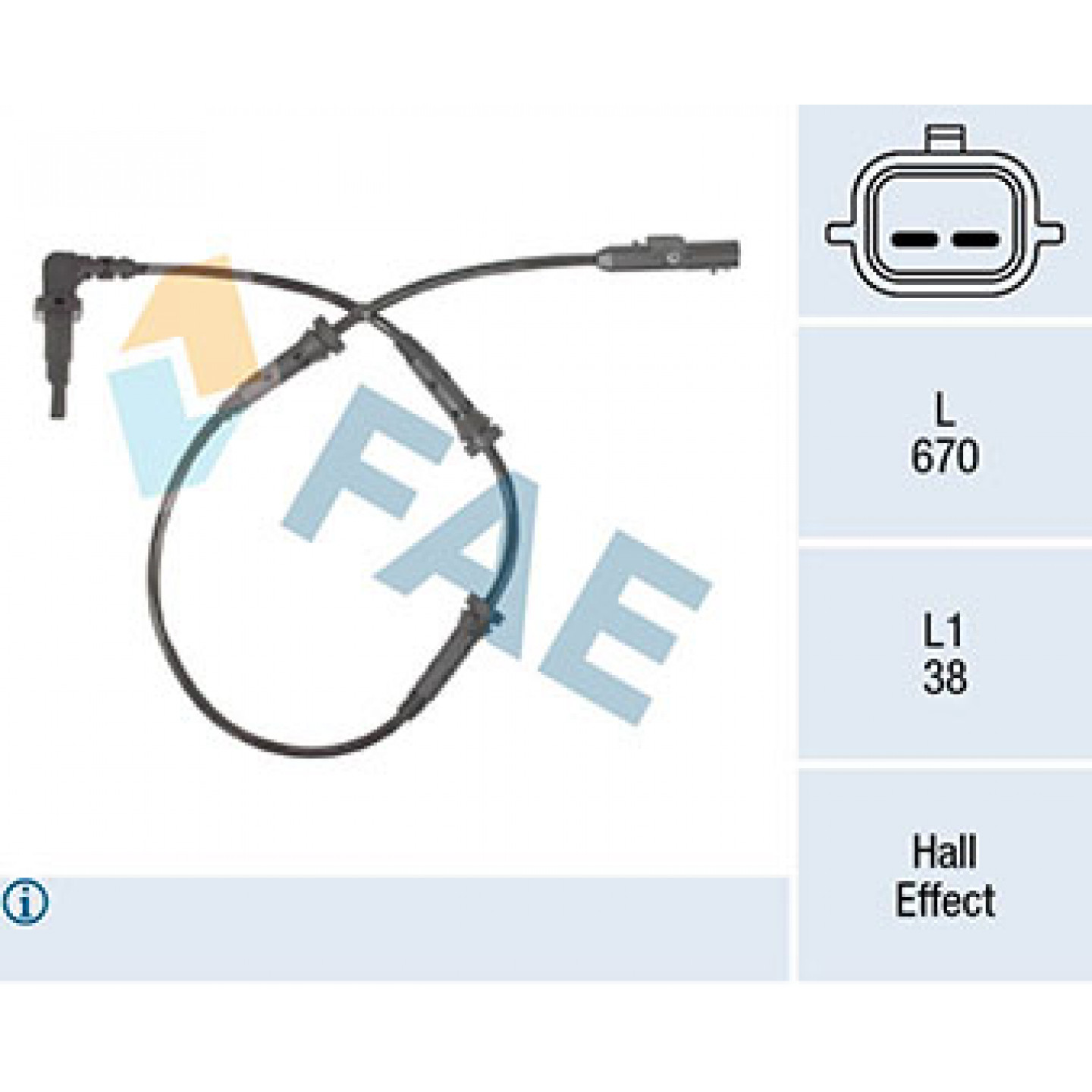 ABS Sensor FAE 78314