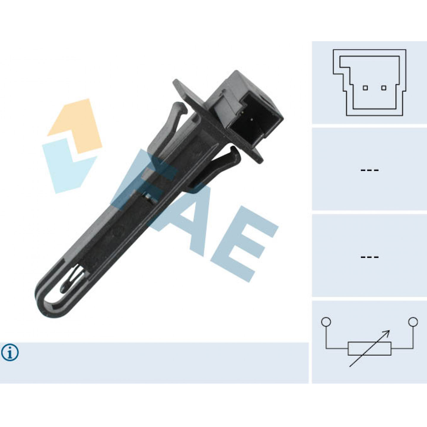 Sensor, binnentemperatuur FAE 33923