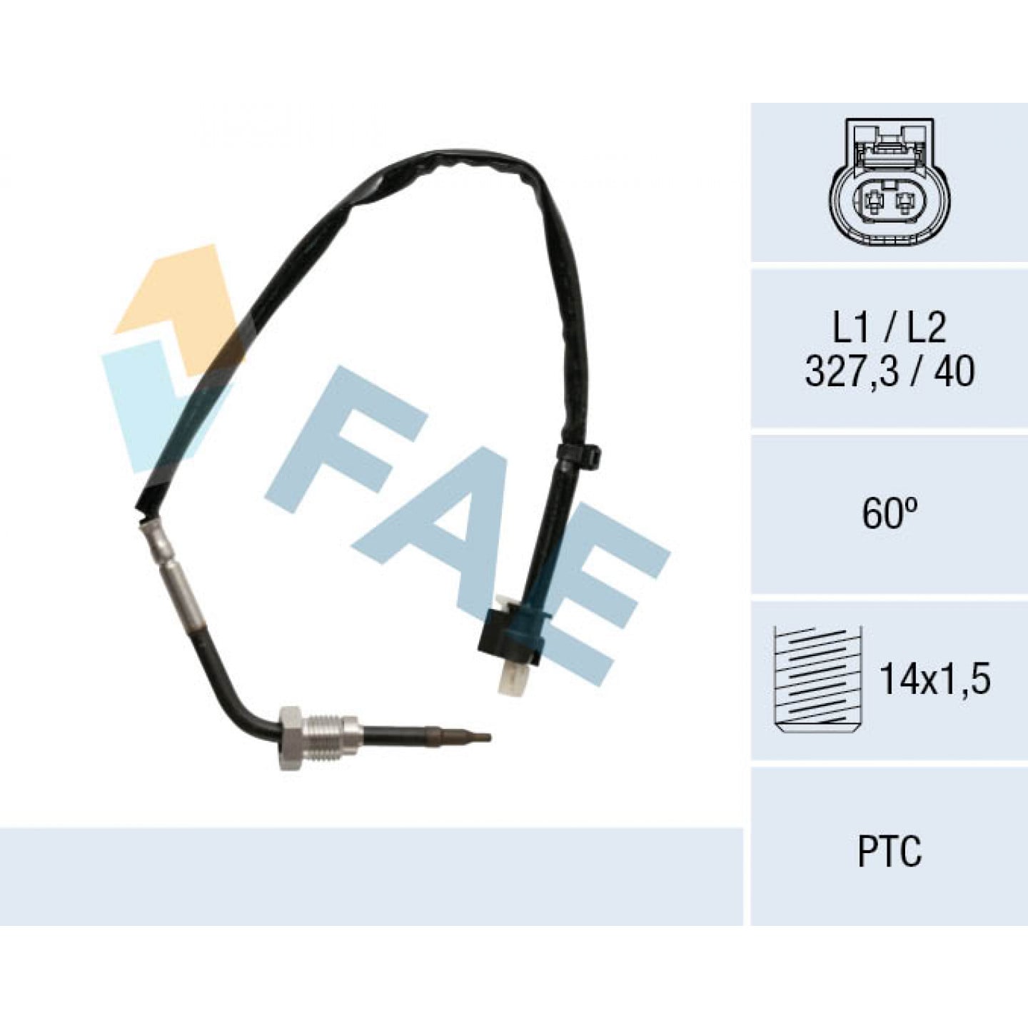 Sensor, udstødningsgastemperatur FAE 68027