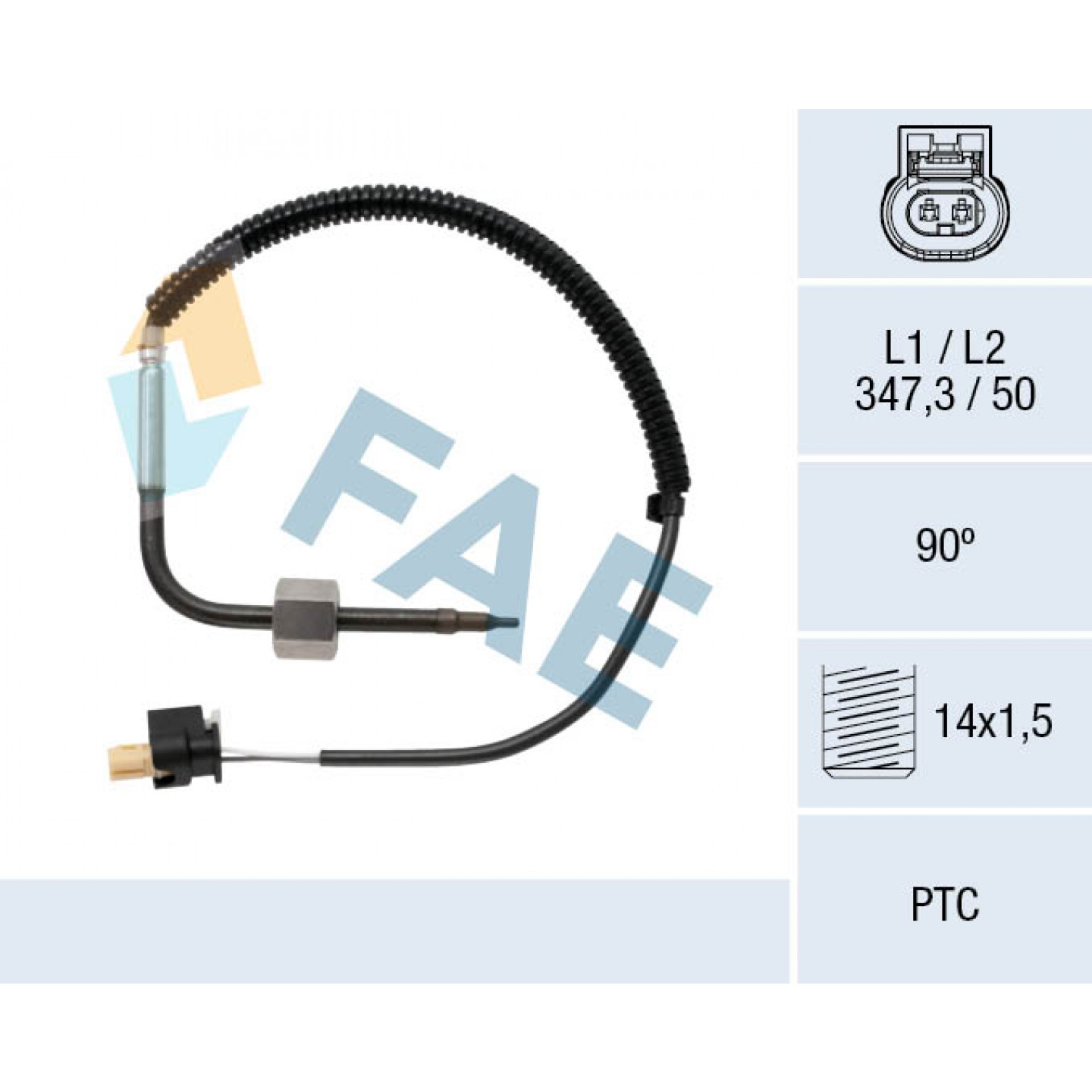 Sensor, uitlaatgastemperatuur FAE 68029