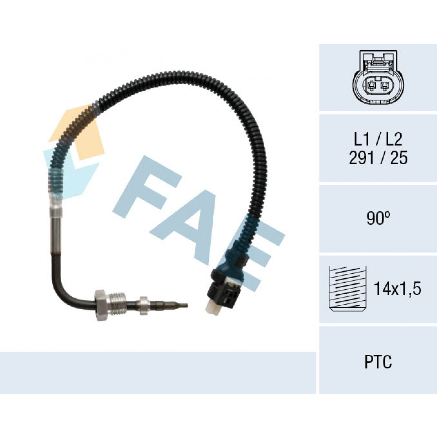 Sensor, uitlaatgastemperatuur FAE 68053