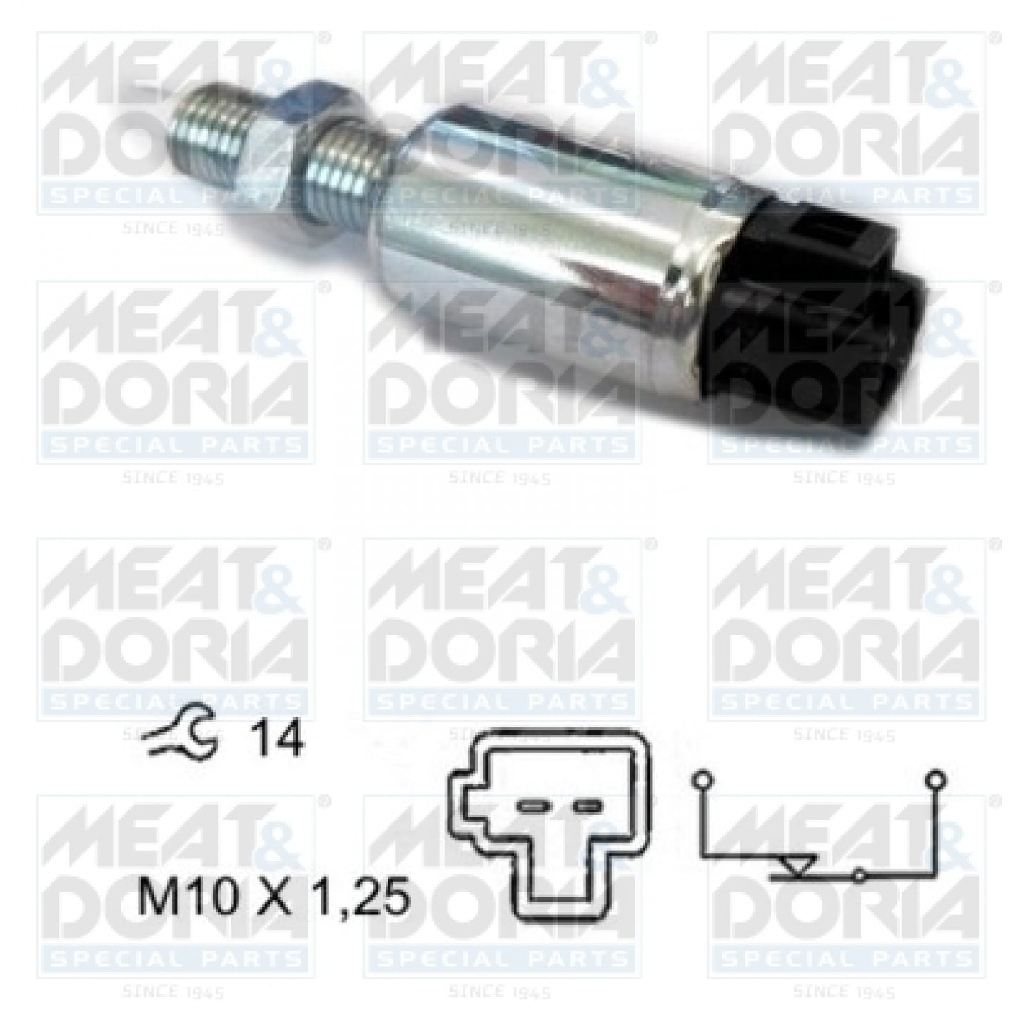Commande, embrayage (régulateur de vitesse) MEAT & DORIA 35118