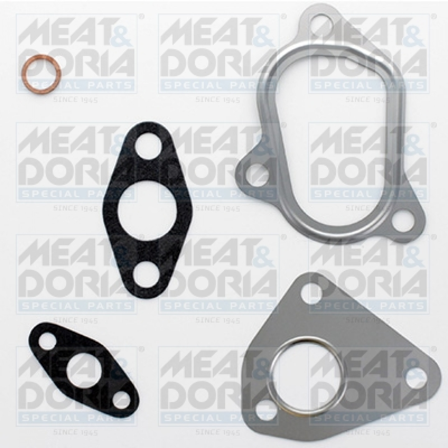 Turbocharger, montageset MEAT & DORIA 60708