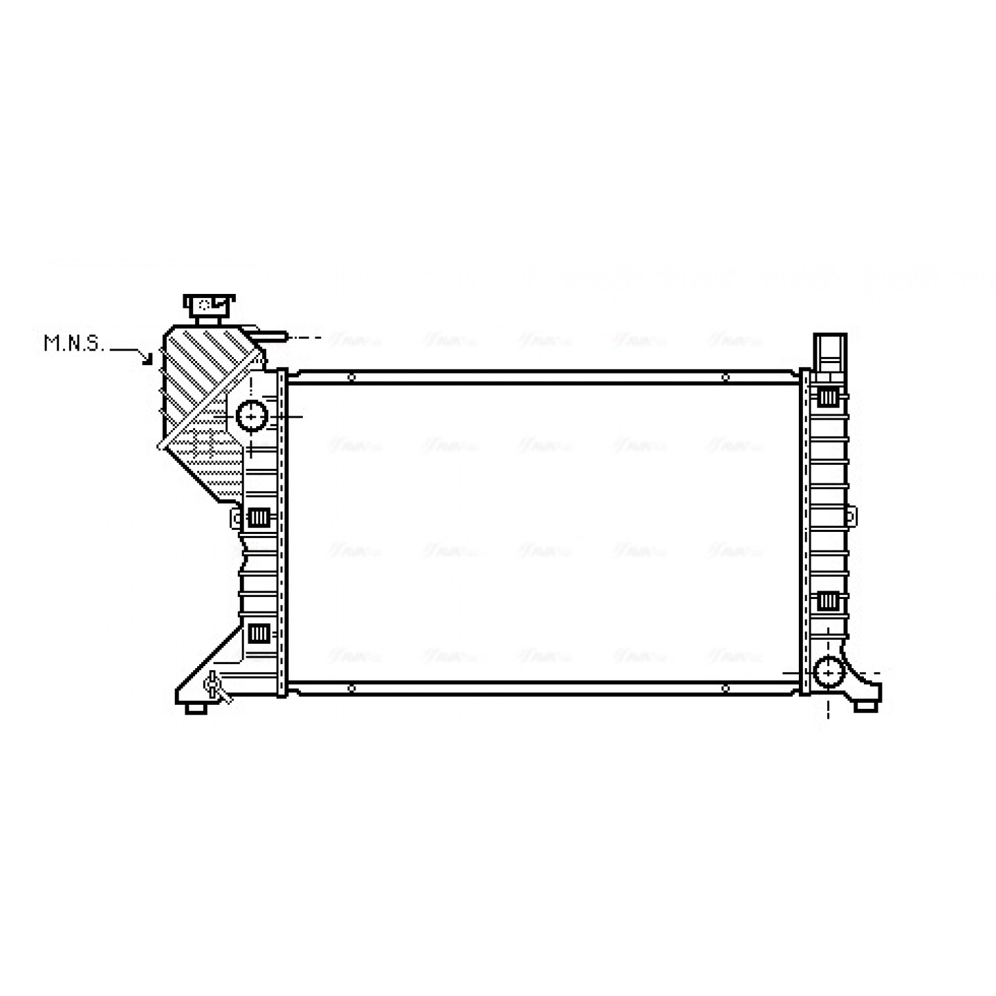 Radiateur AVA QUALITY COOLING SZ2157 | MonPetitMécano