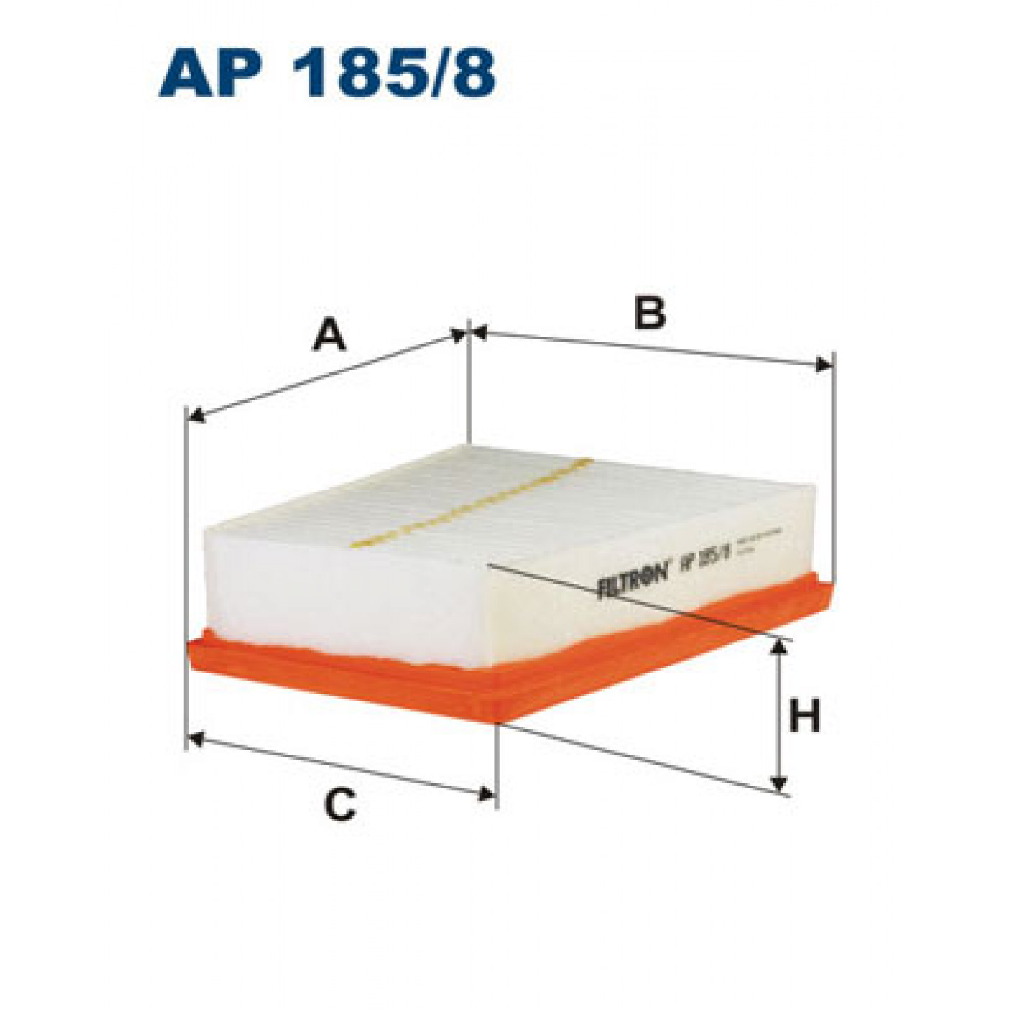 Luftfilter FILTRON AP 185/8