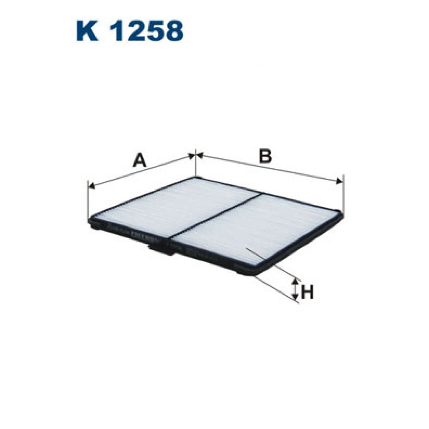 Filtr, vnitřní vzduch FILTRON K 1258