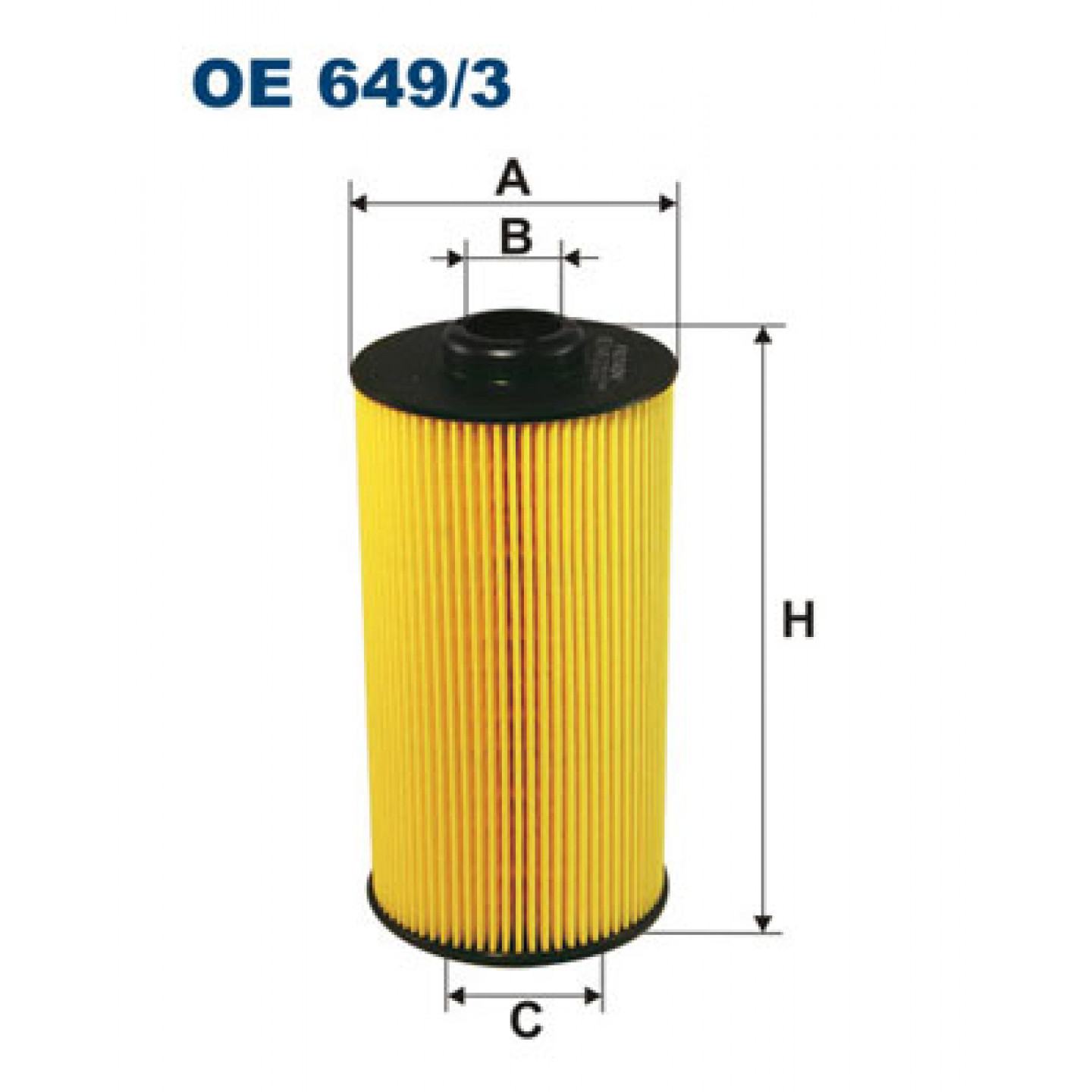 Filtro de aceite FILTRON OE 649/3