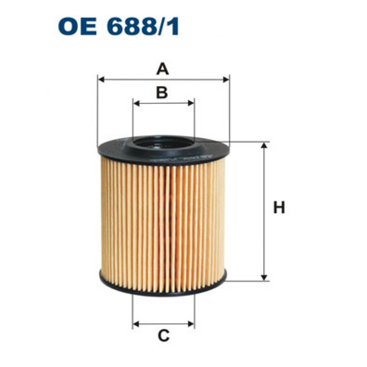 Filtro de aceite FILTRON OE 688/1